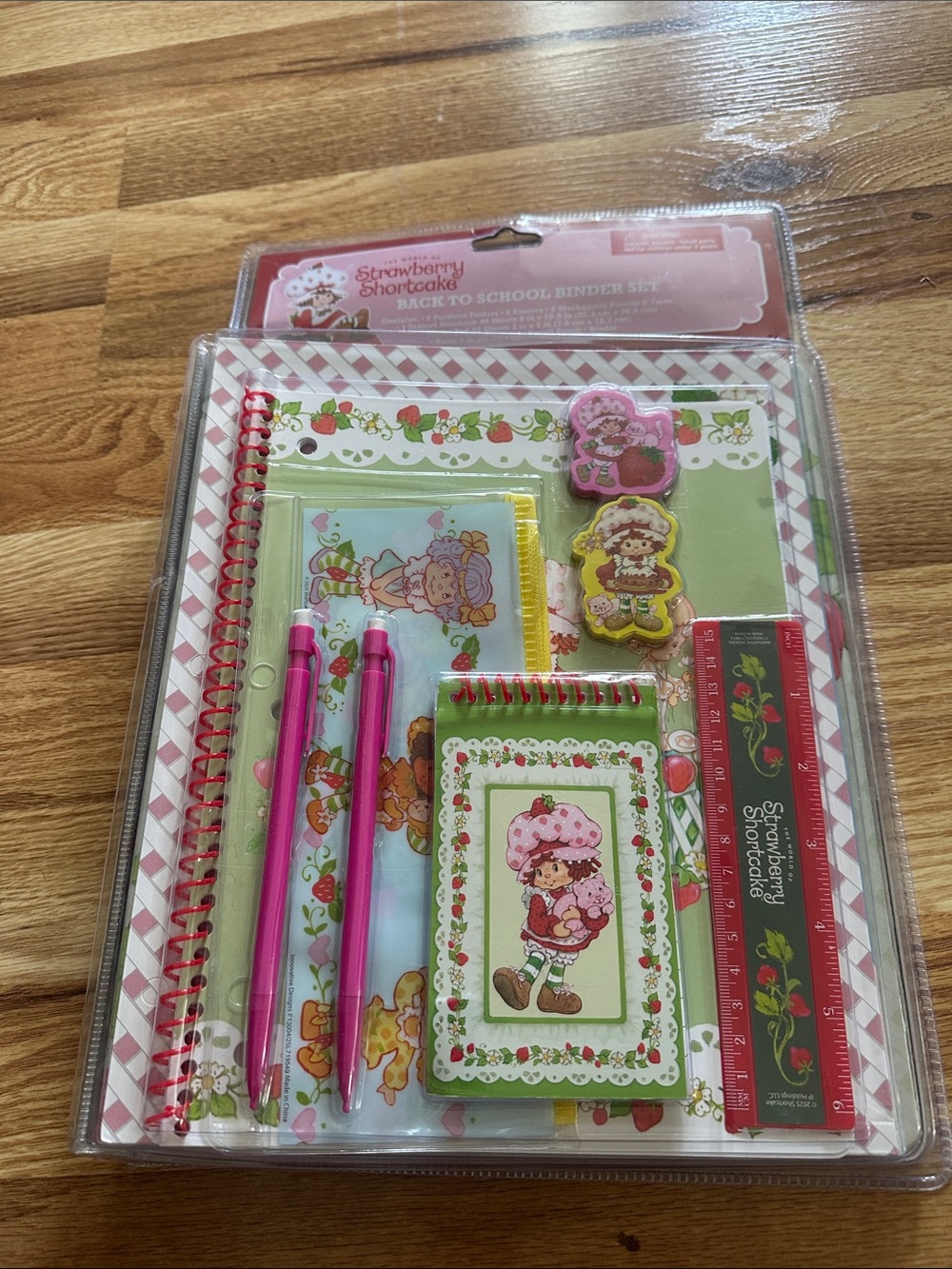 NWT Strawberry Shortcake Back-to-School Set